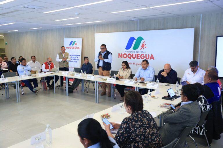 MINEM entregó expedientes técnicos para la mitigación ambiental de la cuenca del río Coralaque en Moquegua